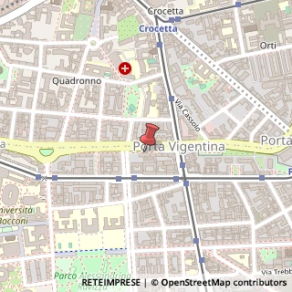 Mappa Viale Beatrice d'Este, 38, 20122 Milano, Milano (Lombardia)