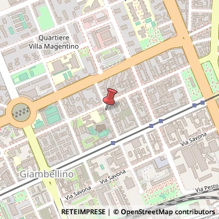 Mappa Via Tito Vignoli, 37, 20146 Milano, Milano (Lombardia)