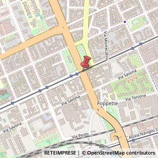 Mappa Viale Carlo Troya,  5, 20144 Milano, Milano (Lombardia)