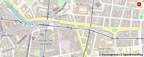 Mappa Milán