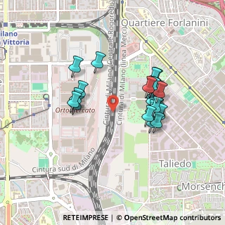 Mappa Via Zama, 20138 Milano MI, Italia (0.39583)