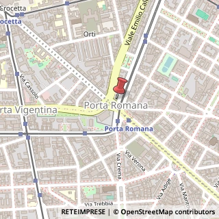 Mappa Piazzale Medaglie D'Oro, 1, 20135 Milano, Milano (Lombardia)