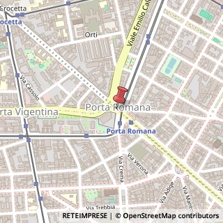 Mappa Piazza Medaglie d'Oro, 3, 20135 Milano, Milano (Lombardia)