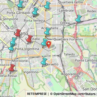 Mappa Via Gressoney, 20137 Milano MI, Italia (2.75923)