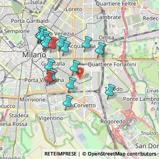 Mappa Via Gressoney, 20137 Milano MI, Italia (2.01316)