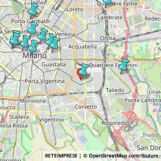 Mappa Via Gressoney, 20137 Milano MI, Italia (2.9875)