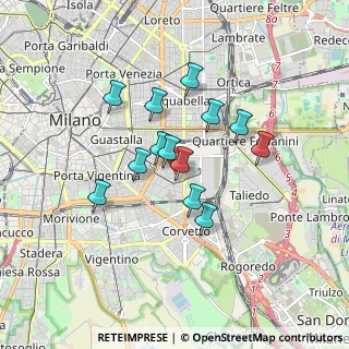 Mappa Via Gressoney, 20137 Milano MI, Italia (1.34769)