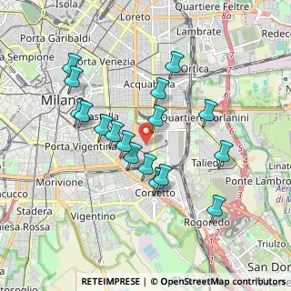 Mappa Via Gressoney, 20137 Milano MI, Italia (1.69294)