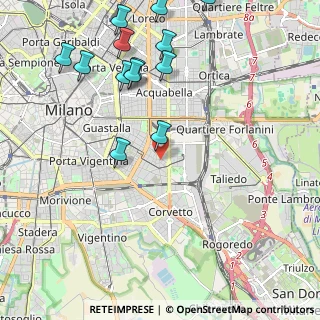 Mappa Via Gressoney, 20137 Milano MI, Italia (2.54769)