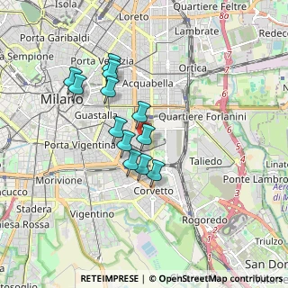 Mappa Via Gressoney, 20137 Milano MI, Italia (1.41917)