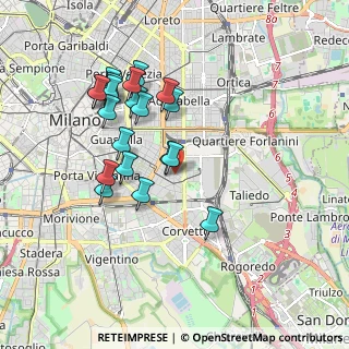 Mappa Via Gressoney, 20137 Milano MI, Italia (1.7515)