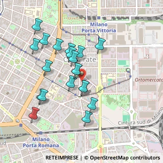 Mappa Via Gressoney, 20137 Milano MI, Italia (0.44)