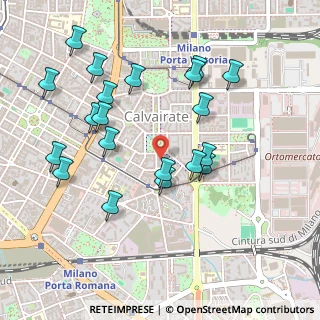 Mappa Via Gressoney, 20137 Milano MI, Italia (0.506)
