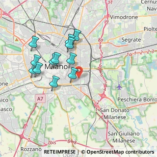 Mappa Via Gressoney, 20137 Milano MI, Italia (3.5725)