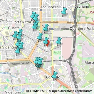 Mappa Via Gressoney, 20137 Milano MI, Italia (1.0955)