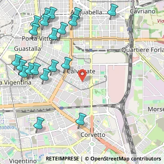 Mappa Via Gressoney, 20137 Milano MI, Italia (1.4625)