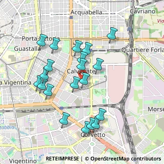 Mappa Via Gressoney, 20137 Milano MI, Italia (0.933)
