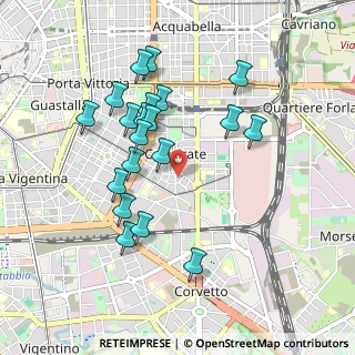 Mappa Via Gressoney, 20137 Milano MI, Italia (0.893)
