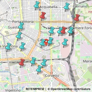 Mappa Via Gressoney, 20137 Milano MI, Italia (1.156)