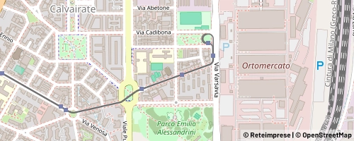 Mappa Milano
