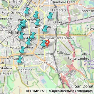 Mappa Milano, 20137 Milano MI, Italia (2.34333)