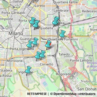 Mappa Via del Turchino, 20137 Milano MI, Italia (1.77154)