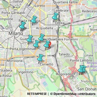 Mappa Milano, 20137 Milano MI, Italia (2.16727)
