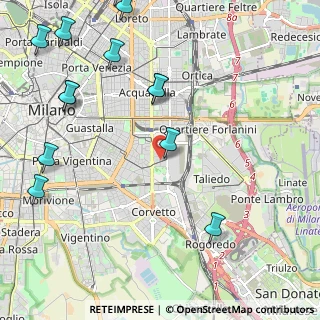 Mappa Via del Turchino, 20137 Milano MI, Italia (2.88308)