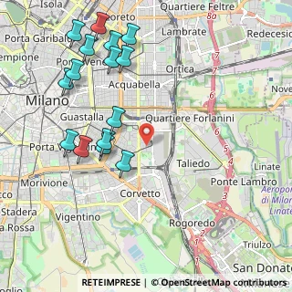 Mappa Milano, 20137 Milano MI, Italia (2.36467)