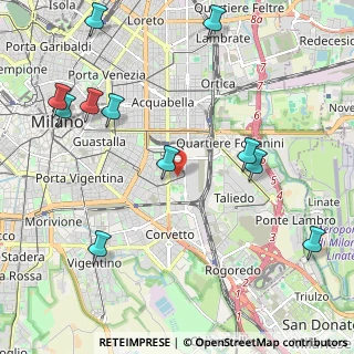 Mappa Milano, 20137 Milano MI, Italia (2.62636)