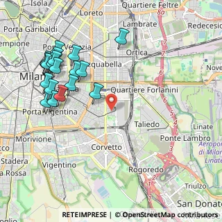 Mappa Via del Turchino, 20137 Milano MI, Italia (2.4225)
