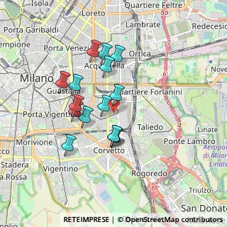 Mappa Via del Turchino, 20137 Milano MI, Italia (1.50533)