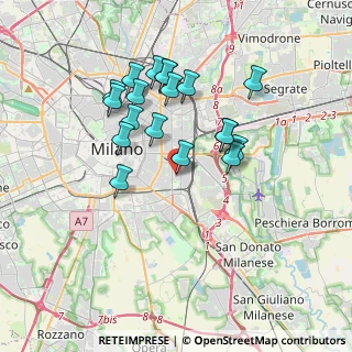 Mappa Via del Turchino, 20137 Milano MI, Italia (3.28789)