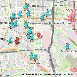 Mappa Milano, 20137 Milano MI, Italia (1.2645)