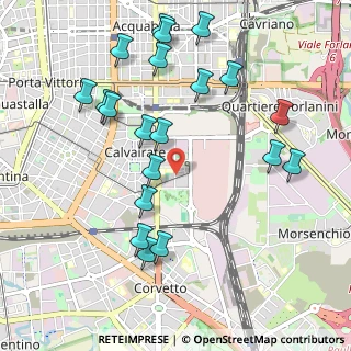 Mappa Milano, 20137 Milano MI, Italia (1.116)