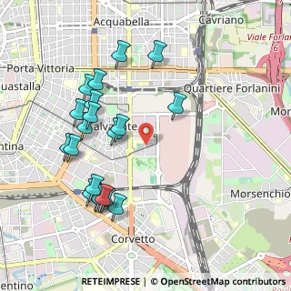 Mappa Milano, 20137 Milano MI, Italia (1.037)