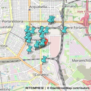Mappa Milano, 20137 Milano MI, Italia (0.698)