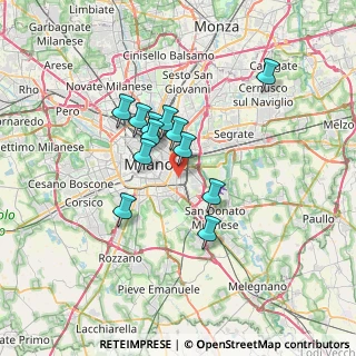 Mappa Via del Turchino, 20137 Milano MI, Italia (5.29)