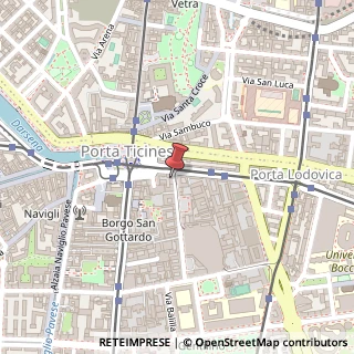 Mappa Viale Col di Lana, 2, 20121 Milano, Milano (Lombardia)