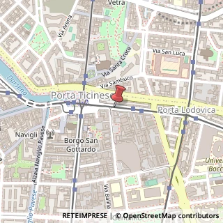 Mappa Viale Col di Lana,  3, 20136 Milano, Milano (Lombardia)