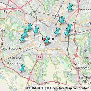 Mappa Viale Col di Lana, 20121 Milano MI, Italia (4.23091)