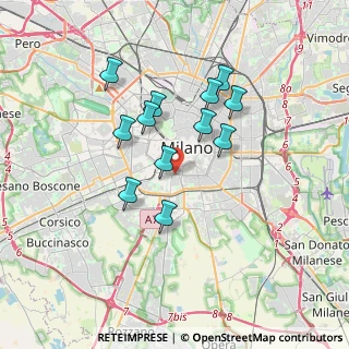 Mappa Viale Col di Lana, 20121 Milano MI, Italia (3.00667)