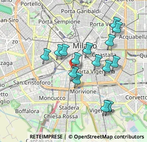 Mappa Viale Col di Lana, 20121 Milano MI, Italia (1.63)