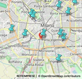 Mappa Viale Col di Lana, 20121 Milano MI, Italia (2.96133)