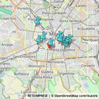 Mappa Viale Col di Lana, 20124 Milano MI, Italia (1.20545)