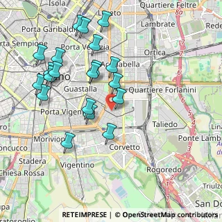 Mappa Via Marcellino Ammiano, 20137 Milano MI, Italia (2.087)