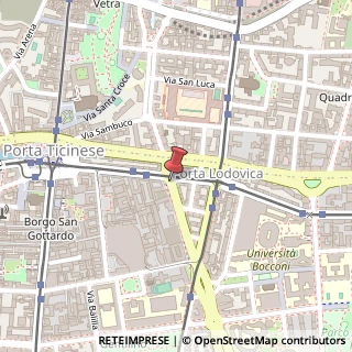 Mappa Via Col Moschin, 1, 20136 Milano, Milano (Lombardia)