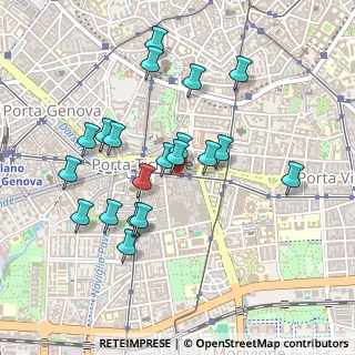 Mappa Viale Col di Lana, 20136 Milano MI, Italia (0.448)