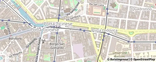 Mappa Milano