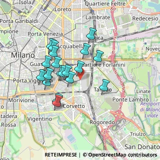 Mappa Via Varsavia, 20137 Milano MI, Italia (1.55)